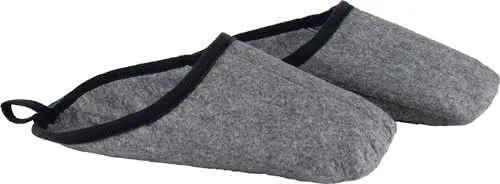 Filzüberschuhe Ludwig L (41-46) grau-mel iert FELDTMANN