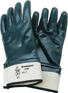 Handschuhe Neckar Gr.10 blau Nitrilvollb eschichtung EN 388 PSA II PROMAT