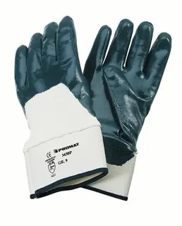 Handschuhe Neckar Gr.10 blau Nitrilteilb eschichtung EN 388 PSA II PROMAT
