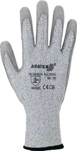 Schnittschutzhandschuhe Gr.9 grau/grau E N 388 PSA II 10 PA