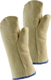 Hitzeschutzhandschuhe Fauster 10 gelb Ar amidgewebe m.dopp.Baumwollschlinge – Bild 2