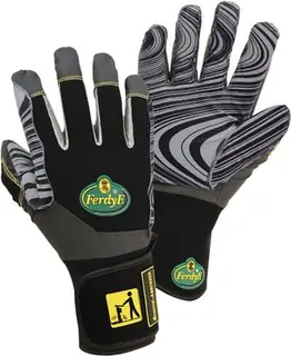 Vibrationsschutzhandschuhe Schock Absorb er Gr.XL schwarz/grau Elastan/EVA