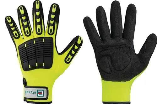 Handschuhe Resistant Gr.11 leuchtend gel b/schwarz EN 388 PSA II ELYSEE