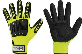 Handschuhe Resistant Gr.10 leuchtend gel b/schwarz EN 388 PSA II ELYSEE