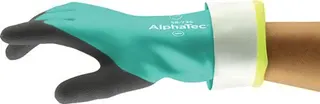 Chemiehandschuh AlphaTec 58-735 Gr.10 gr ün EN 388,EN 374 PSA III ANSELL