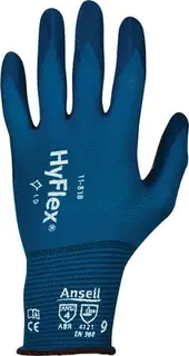 Handschuhe HyFlex Nr.11-818 Gr.10 dunkel blau Nylon-Spandex EN 388 Kat.II