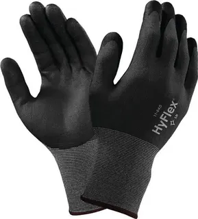 Handschuhe HyFlex 11-840 Gr.8 schwarz/gr au Nylon-Spandex EN 388 Kat.II