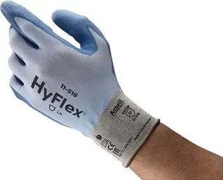 Schnittschutzhandschuhe HyFlex® 11-518 G r.9 blau EN 388 PSA II 12 PA