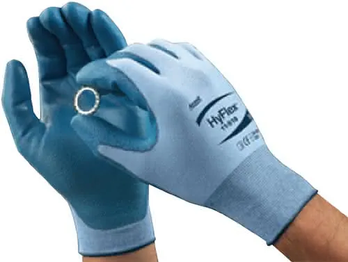 Schnittschutzhandschuhe HyFlex® 11-518 G r.10 blau EN 388 PSA II 12 PA
