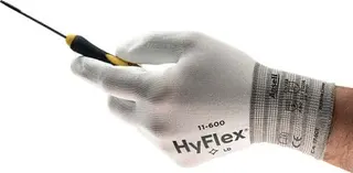 Handschuhe HyFlex 11-600 Gr.10 weiß EN 3 88 PSA II Nyl.m.PU ANSELL