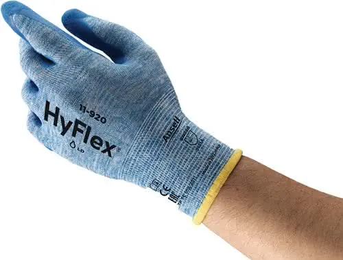 Handschuhe HyFlex® 11-920 Gr.10 blau EN 388 PSA II Nyl.m.Nitril ANSELL