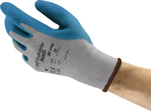 Handschuhe ActivArmr® 80-100 Gr.10 blau/ grau EN 388 PSA II