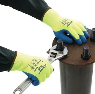 Kälteschutzhandschuhe ActivArmr® 80-400 Gr.10 gelb/blau EN 388,EN 511,EN 407