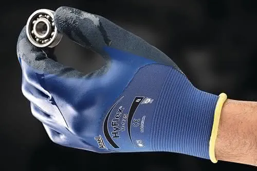 Handschuhe HyFlex® 11-925 Gr.9 blau EN 3 88 PSA II