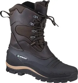 Winterschnürstiefel Bernd Gr.47 braun/sc hwarz Webpelzfutter SPIRALE