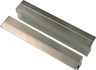 Schraubstockschutzbacke 47/5 N f.Backen-B.120mm Rillenprofil