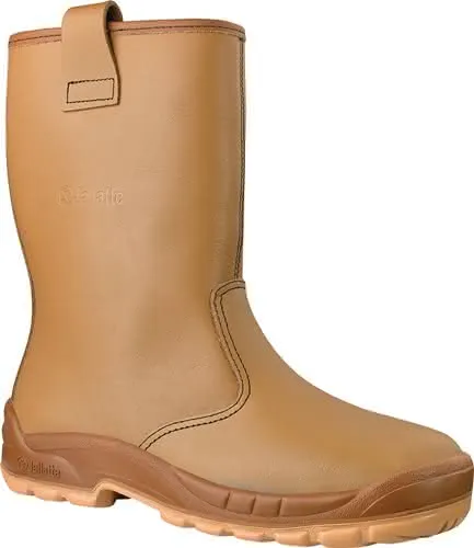 Winterschlupfstiefel Jalartic SAS Gr.43 beige AP-23-Leder S3 SRC EN20345 U.POWER
