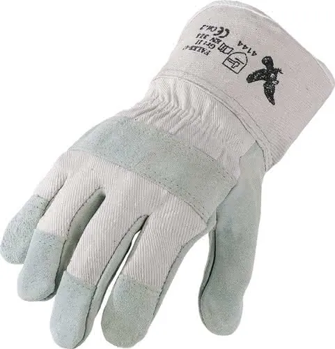 Handschuhe Falke-C Gr.11 naturfarben Rin dspaltleder EN 388 PSA II ASATEX