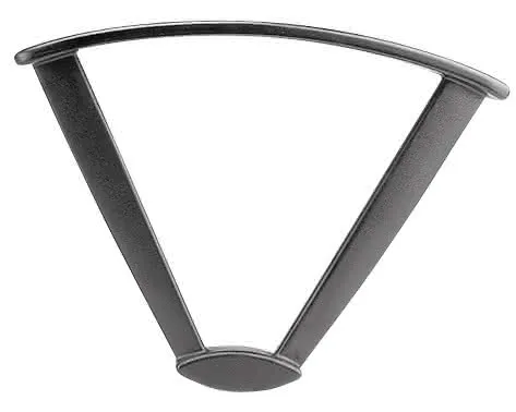 Armlehne f.Bürodrehstuhl 9000482870-871 starr schwarz TOPSTAR