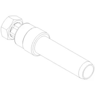 PO Übergang mit Überwurfmutter POLO-KAL DN 32 x 1" – Bild 2