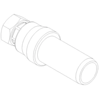 PO Übergang mit Überwurfmutter POLO-KAL DN 50 x 1 1/2" – Bild 2
