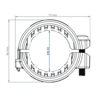 PO Auszugsichere Verbindung POLO-KAL NG DN 40 – Bild 3