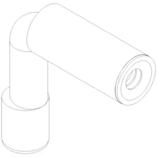 PO Siphonbogen lang POLO-KAL DN 40-50/32 (1 1/4") – Bild 2
