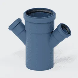 PO Doppelabzweig POLO-KAL NG DN 110/50/45Grad