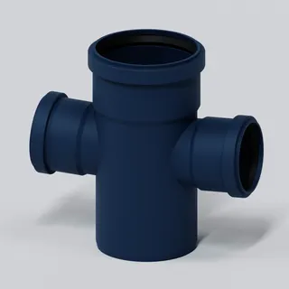 PO Doppelabzweig POLO-KAL NG DN 110/75/87Grad – Bild 1