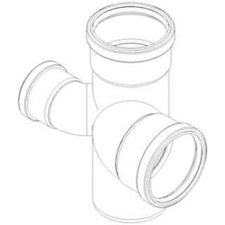 PO Kombiabzweig POLO-KAL NG DN 110/75/110 – Bild 2
