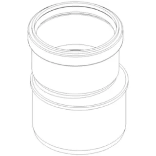 PO Übergangsrohr POLO-KAL NG DN 125/110 – Bild 2