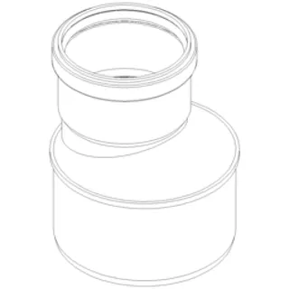 PO Übergangsrohr POLO-KAL NG DN 160/110 – Bild 2