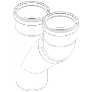 PO Parallelabzweig POLO-KAL NG DN 110/110 – Bild 2