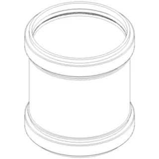 PO Überschiebmuffe POLO-KAL NG DN 125 – Bild 2