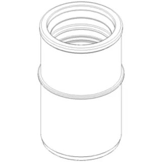 PO Siphon-Anschlussstück POLO-KAL DN 50/40 (1 1/2") – Bild 2