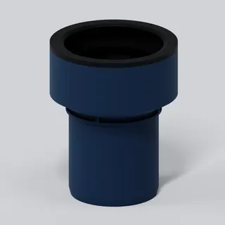 PO Siphon-Anschlussstück POLO-KAL DN 50/50 (2")