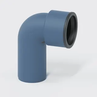 PO Siphon-Anschlussknie POLO-KAL DN 40/40 (1 1/2")