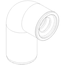 PO Siphon-Anschlussknie POLO-KAL DN 50/32 (1 1/4") – Bild 2
