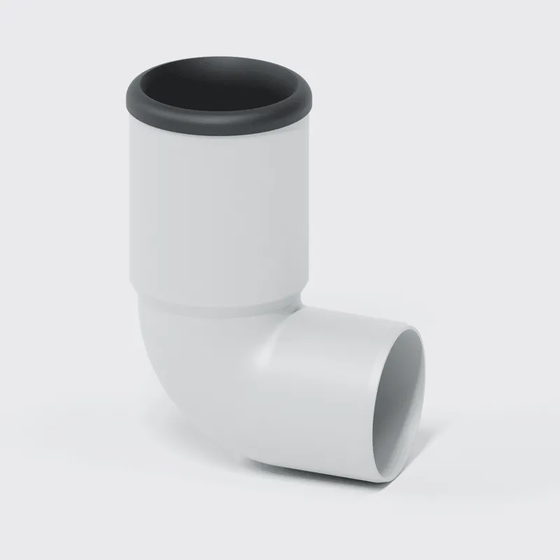 PO WC Anschlussbogen POLO-KAL DN 110/87Grad