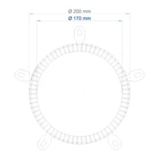 PO BSM-Set RS10/60 POLO-BSM Einbau ü.schräges Rohr DN125 od.Muffe DN125 – Bild 5
