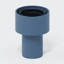 PO Übergang von Muffe auf Spitzende anderer Werkst.POLO-KAL DN 50/58-67mm