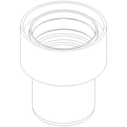 PO Übergang von Muffe auf Spitzende anderer Werkst.POLO-KAL DN 75/78-86mm – Bild 2