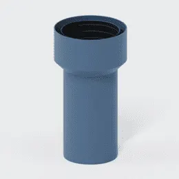 PO Übergang von Muffe auf Spitzende anderer Werkst.POLO-KAL DN 125/135-142mm