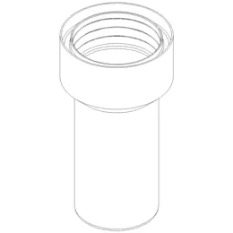 PO Übergang von Muffe auf Spitzende anderer Werkst.POLO-KAL DN 125/135-142mm – Bild 2
