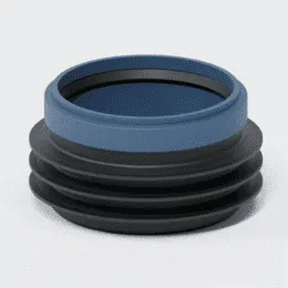 PO Übergang von Spitzende auf Muffe anderer Werkst.POLO-KAL DN 125/151-161mm