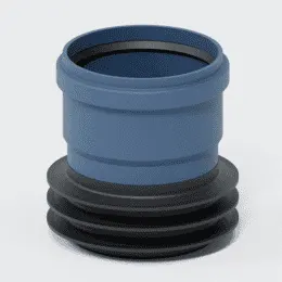 PO Übergang von Spitzende auf Muffe anderer Werkst.POLO-KAL DN 110/120-131mm