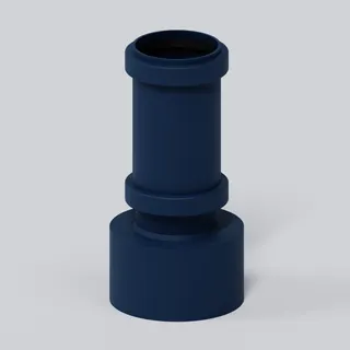 PO Übergang von Spitzende auf Spitzende anderer Werkst.POLO-KAL DN 50/58-67mm