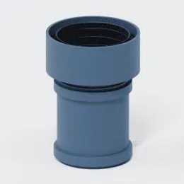 PO Übergang von Spitzende auf Spitzende anderer Werkst.POLO-KAL DN 125/135-142mm
