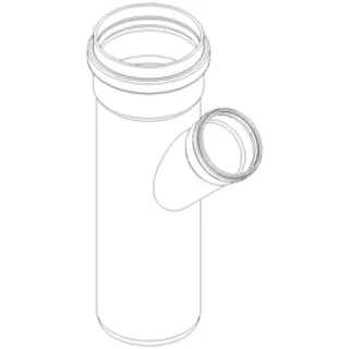 PO Abzweig POLO-KAL NG DN 250/160/45Grad – Bild 2