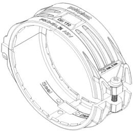 PO Auszugsichere Verbindung POLO-KAL XS DN 110 – Bild 2